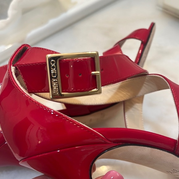 Jimmy Choo red heels